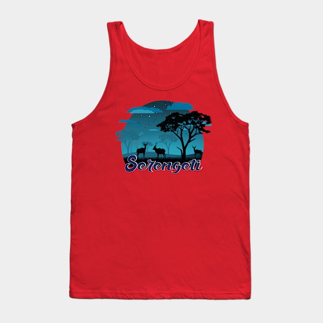 Serengeti in Africa my dreams Tank Top by Chipity-Design